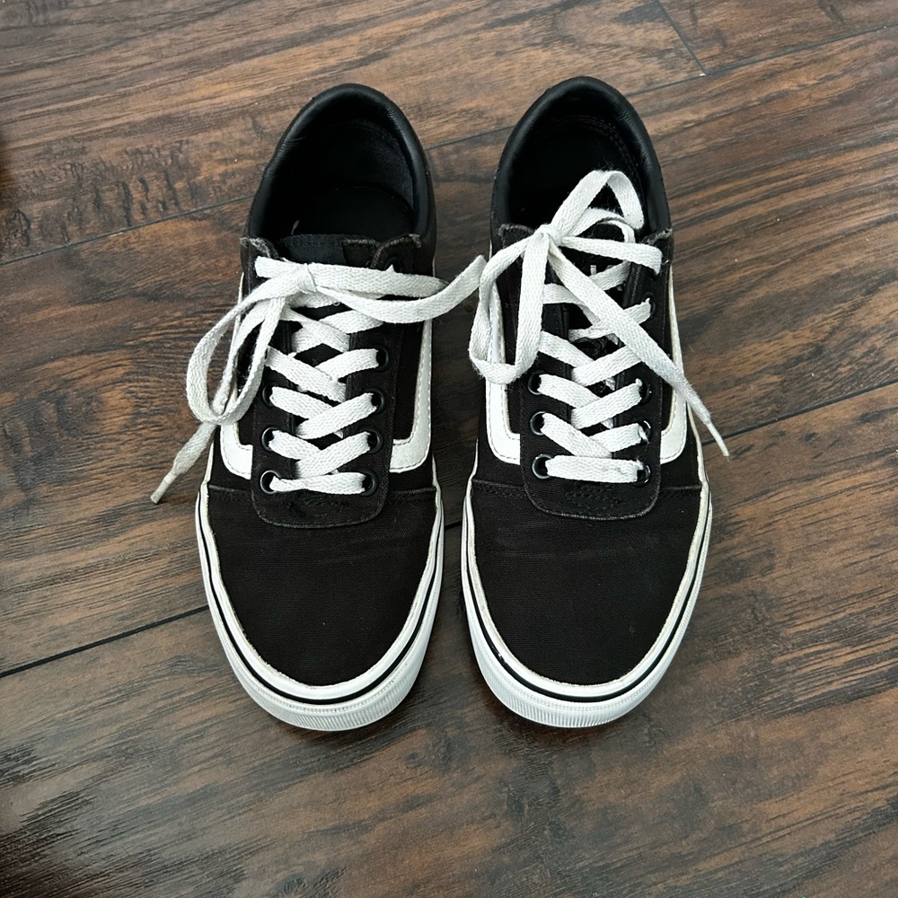 black old skool vans